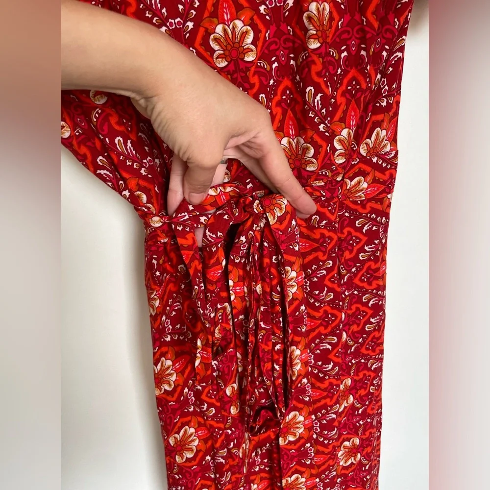 NWT Boho Maxi Wrap Dress - Small/Medium - Picture 13 of 16